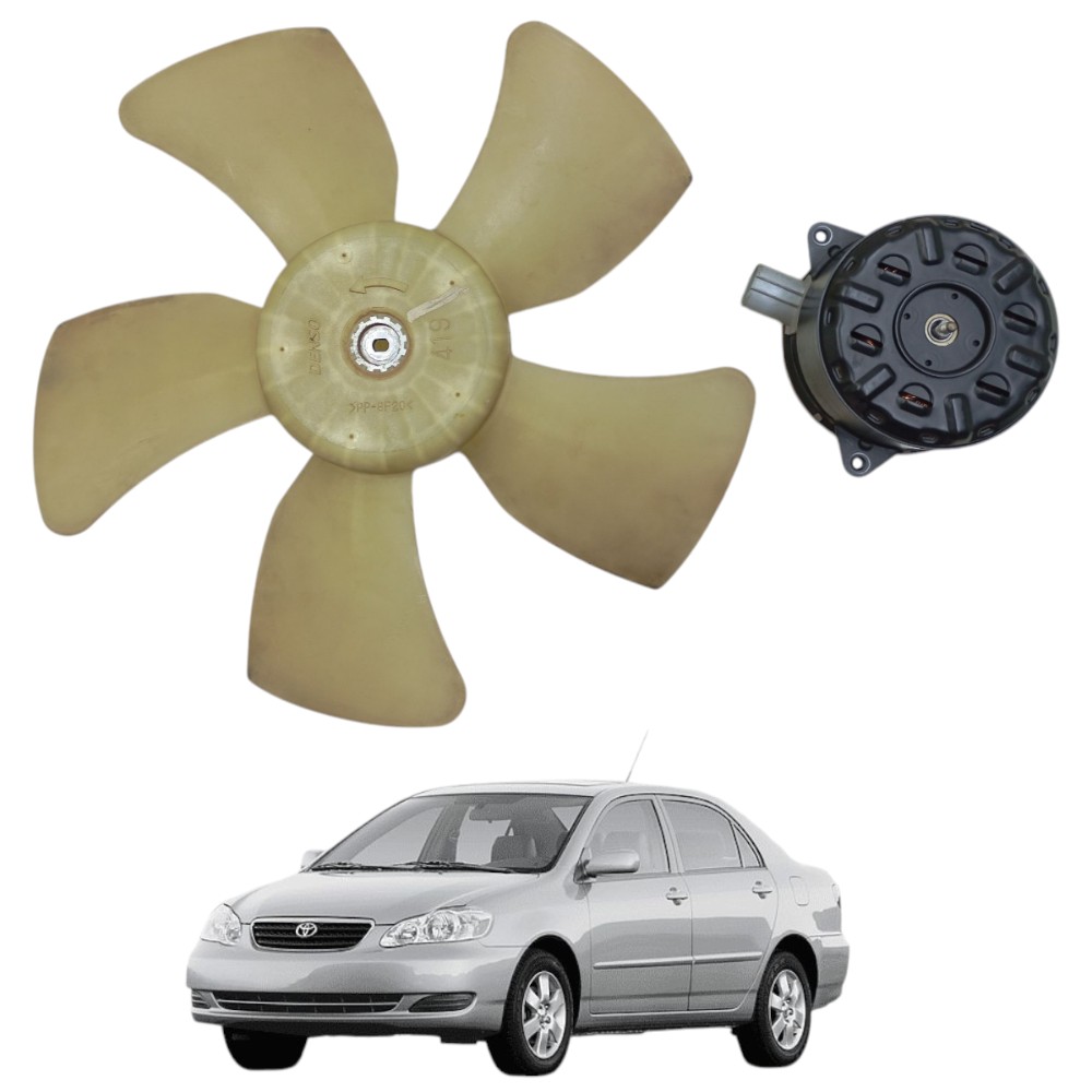 Ventoinha Radiador Corolla 1.8 2003 2004 2005 2006 2007 2008