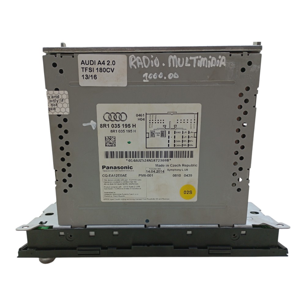 Rádio Multimídia A4 2013 2014 2015 2016 2