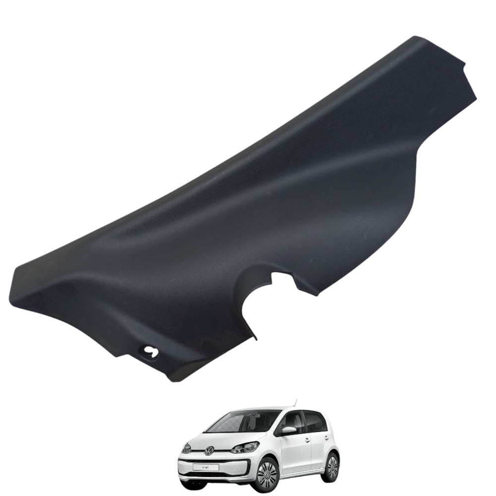 Moldura Soleira Porta Traseira Direita Volks Up 2014 A 2021 Preto
