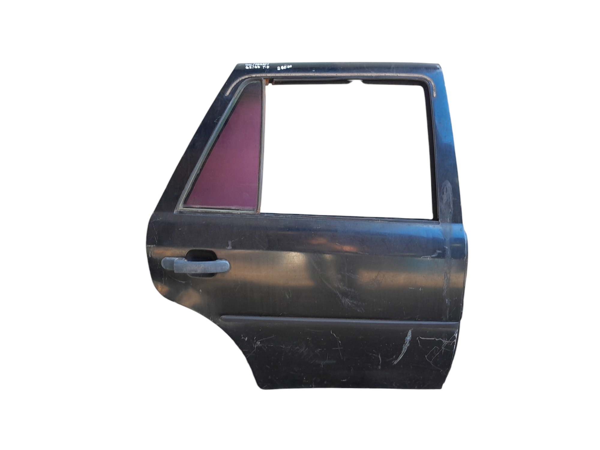 Porta Traseira Direita Volkswagen Parati Gol G2 G3 Filé Traseira Direito Preto 1