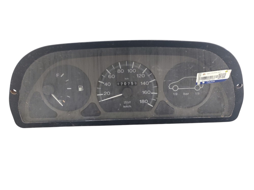Painel Velocímetro Fiat Palio Uno 1996 A 2002 Preto 2