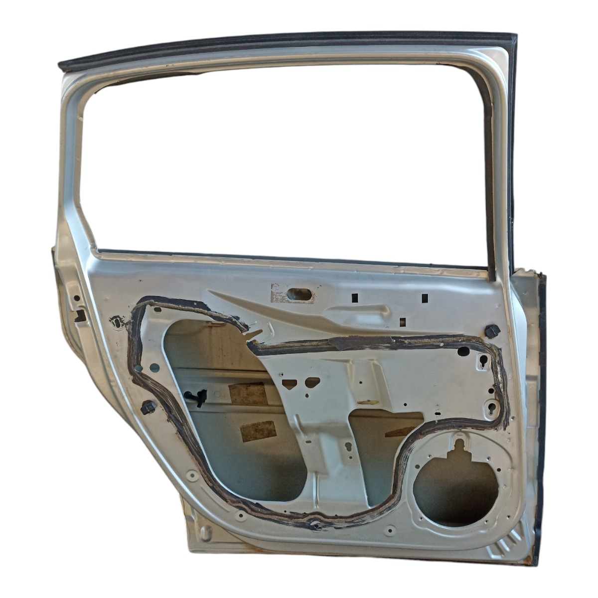 Porta Traseira Esquerda Citroen C4 Pallas 2007 A 2012  Traseira Esquerdo Prata 6