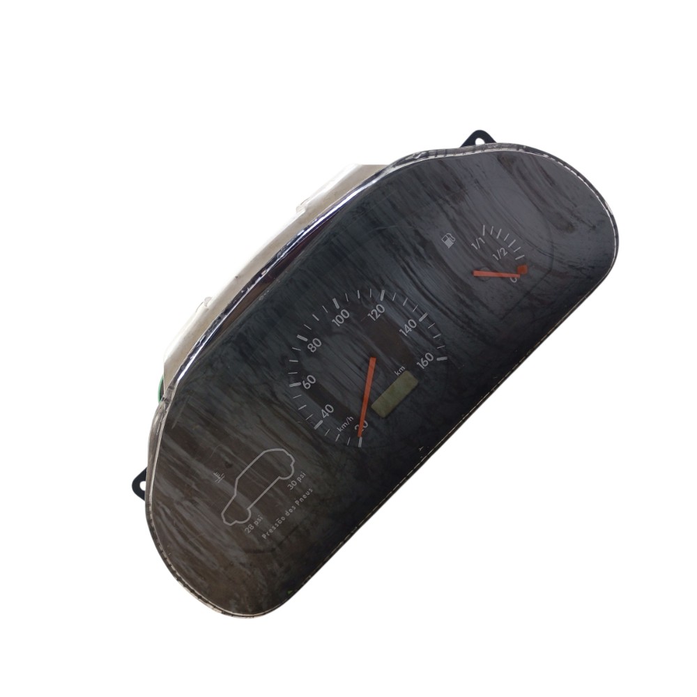 Painel Instrumentos Gol Bola G2 Temperatura Digital Preto Branco