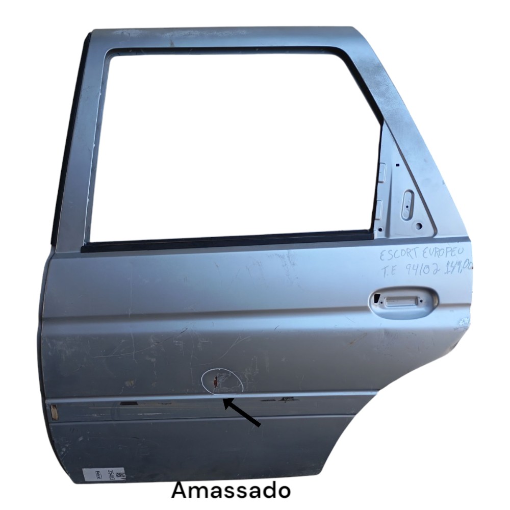 Porta Traseira Esquerda Escort Europeu 1994 1995 A 2002