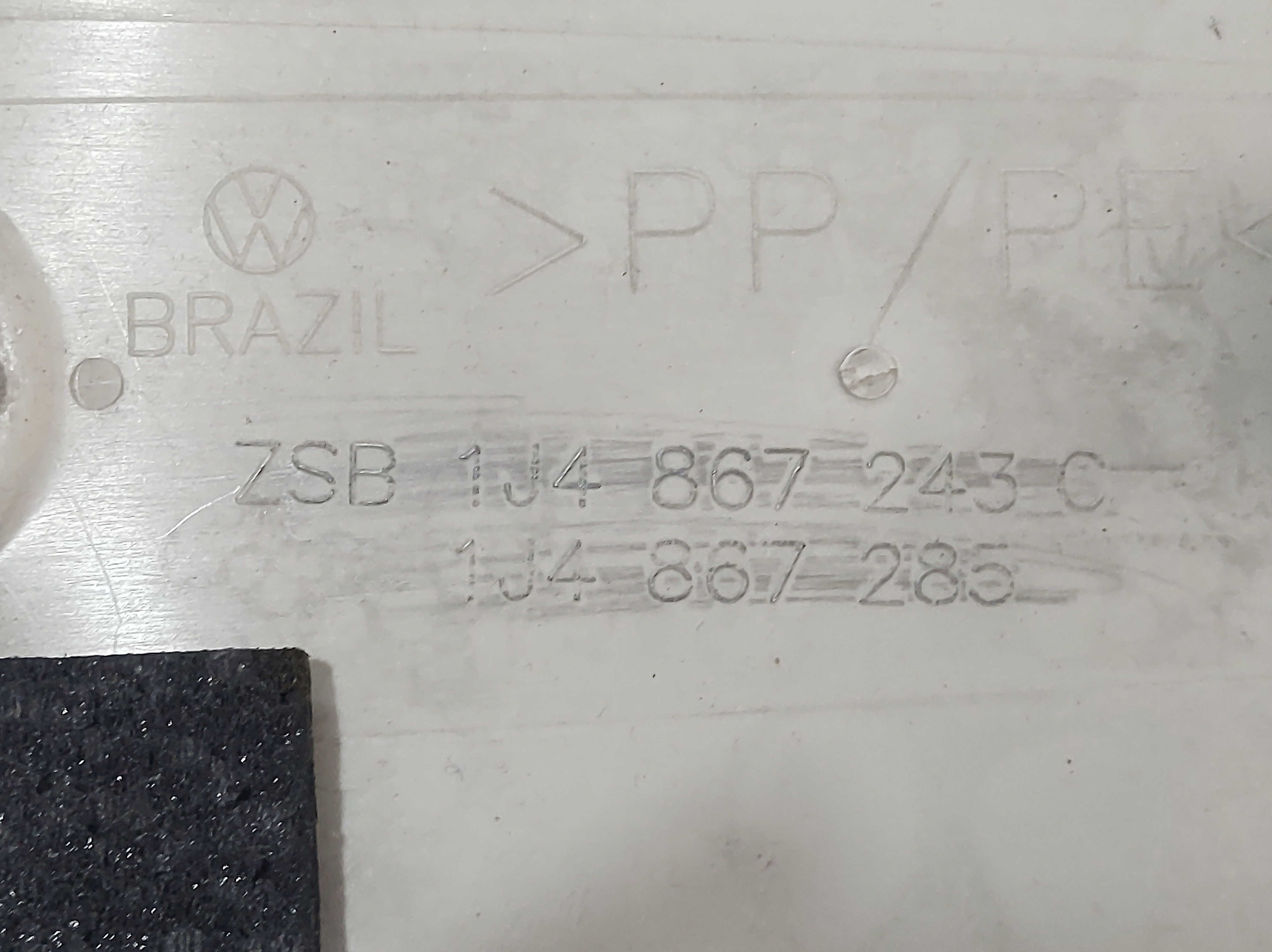 Moldura Coluna Esquerda Golf 99 A 06 1j4867243 8