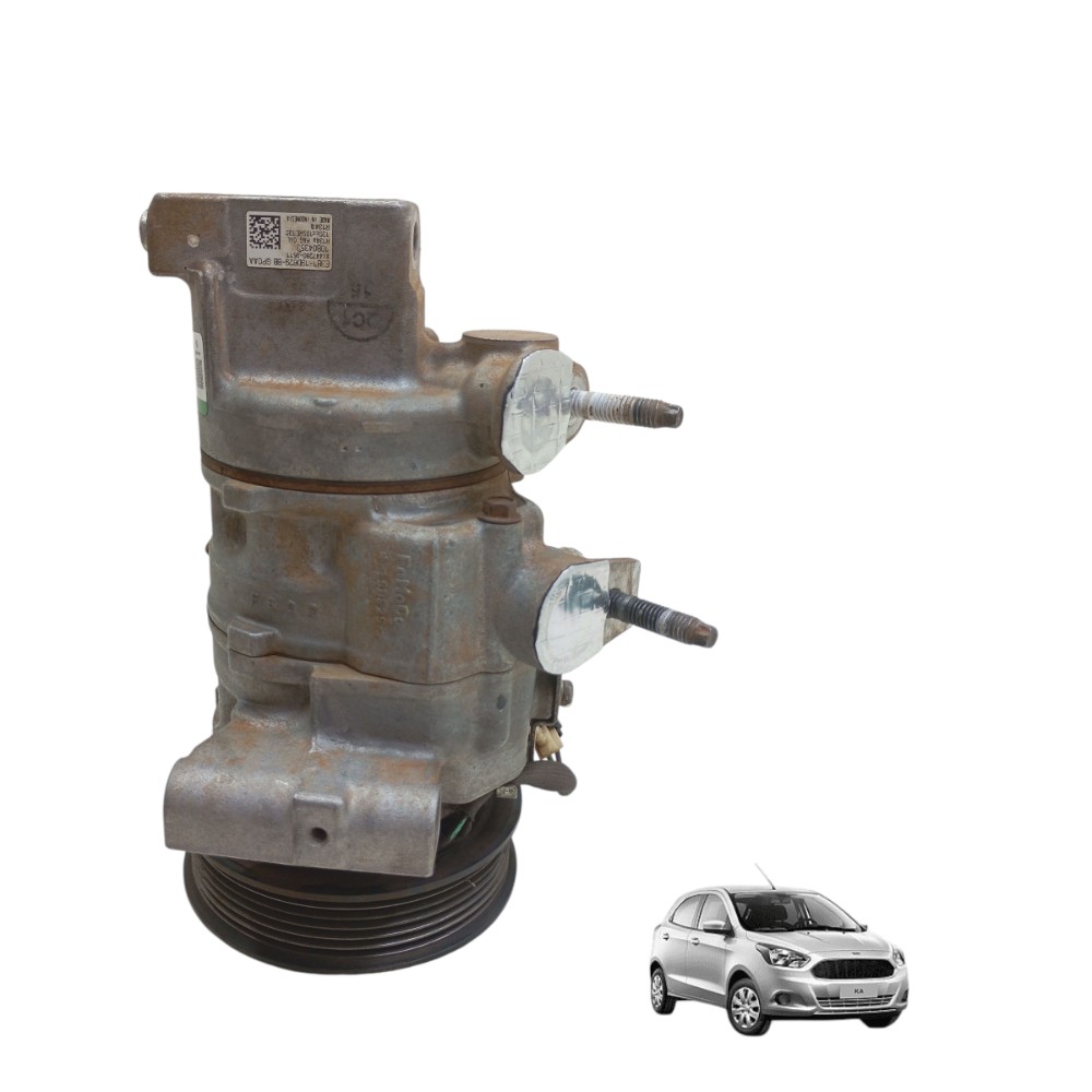 Compressor Ford Ka 1.0 3cc Ar Cond 2014 2015 2016 A 2021