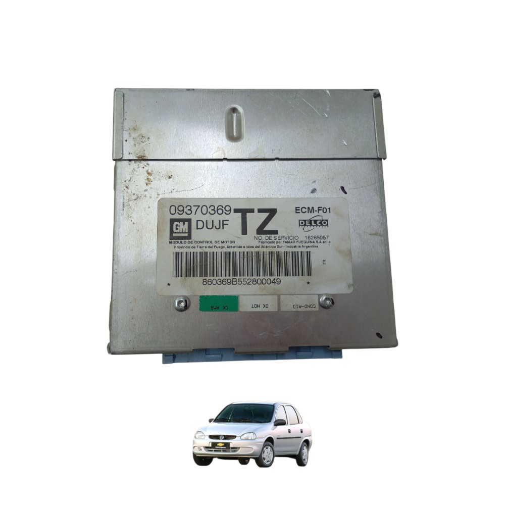 Modulo Injecao Corsa Classic 1.0 Original Alcool 09370369 Tz