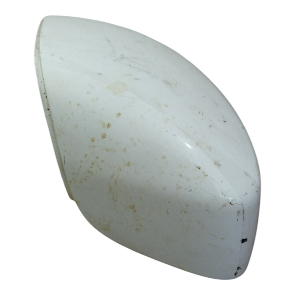 Capa Retrovisor Dianteiro Esquerdo Logan Sandero 2015/2020 Branco 3