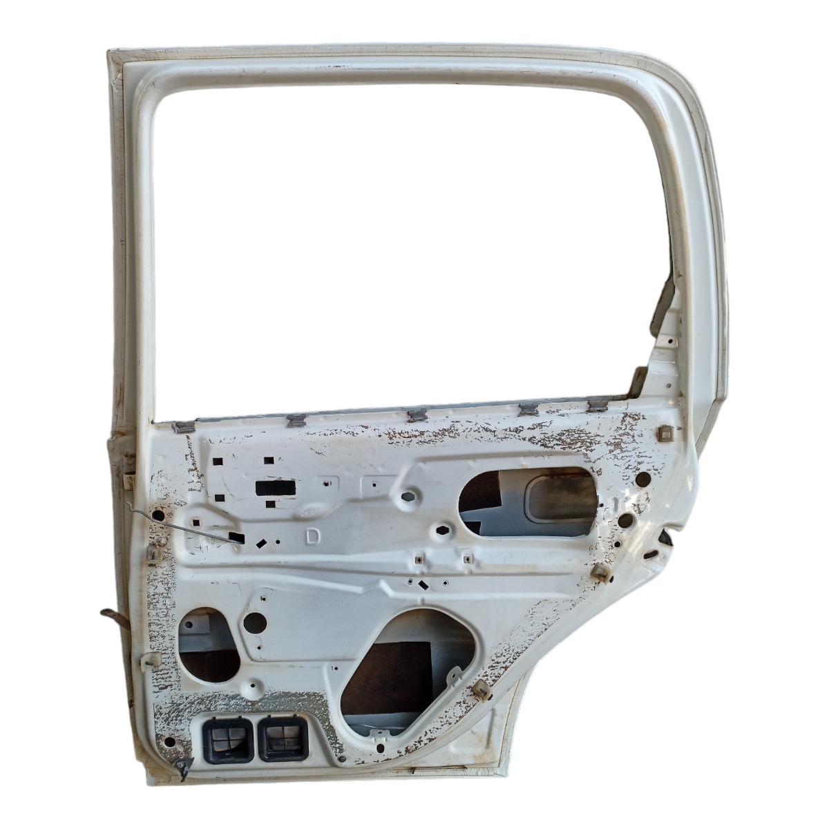 Porta Traseira Direita Corsa Classic Gm 1996 A 2016 Original Traseira Direito Branco 6