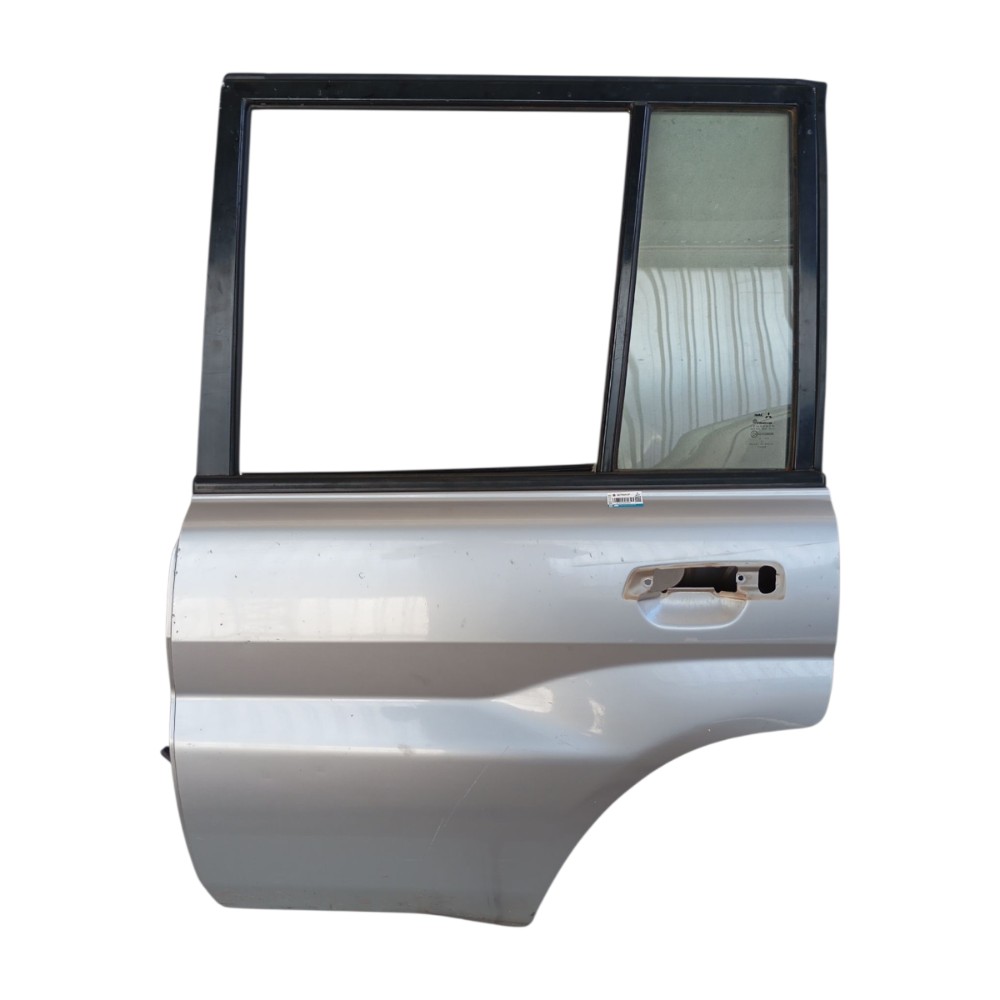 Porta Traseira Esquerda Pajero Tr4 2003 A 2008 Original Traseira Esquerdo Prata