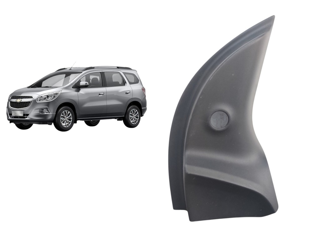 Moldura Interna Direita Retrovisor Spin 2017 A 2021 94735992 Preto