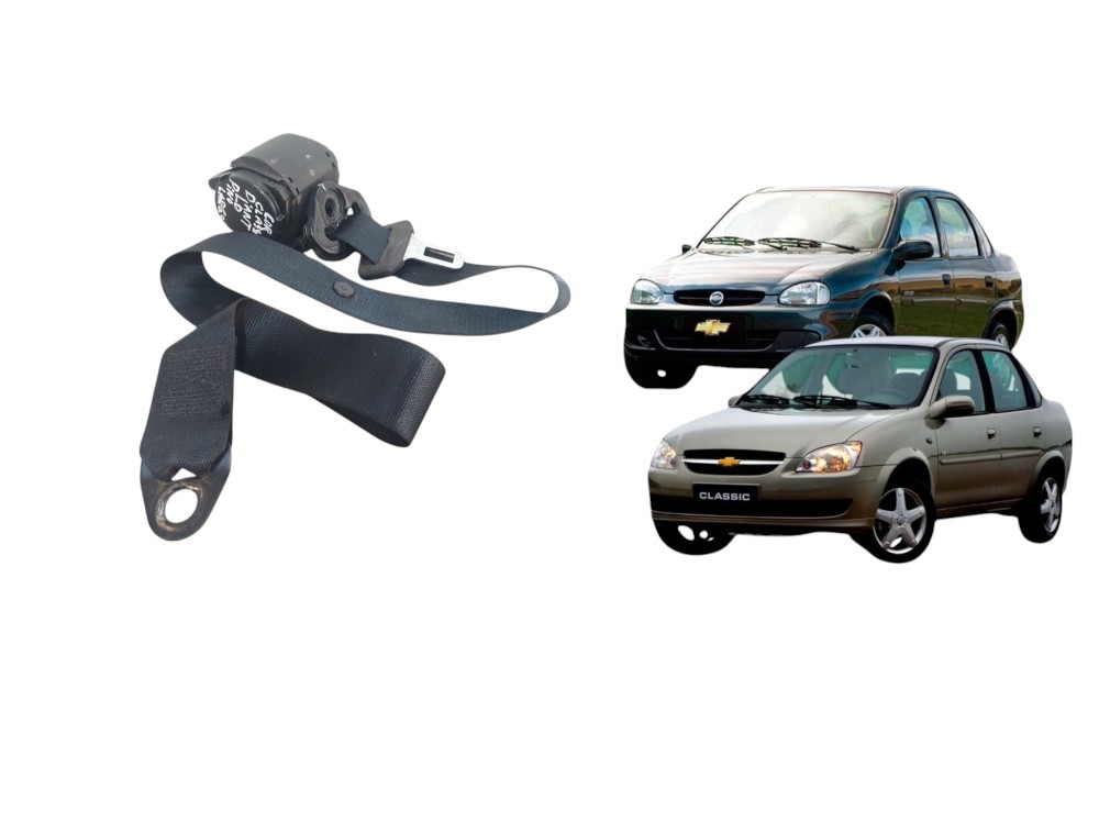 Cinto segurança dianteiro direito classic  2003 a 2016 1