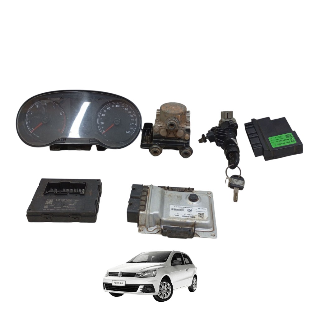 Kit Módulo Code Injeção Gol G7 1.6 2016 2017 2018 207.885km
