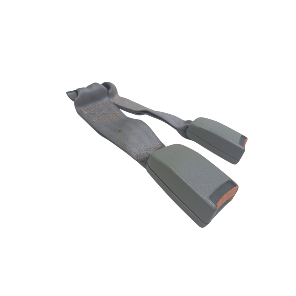 Cinto Traseiro Duplo Cinza Vw Gol Parati G3 2000 A 2005 Orig 3