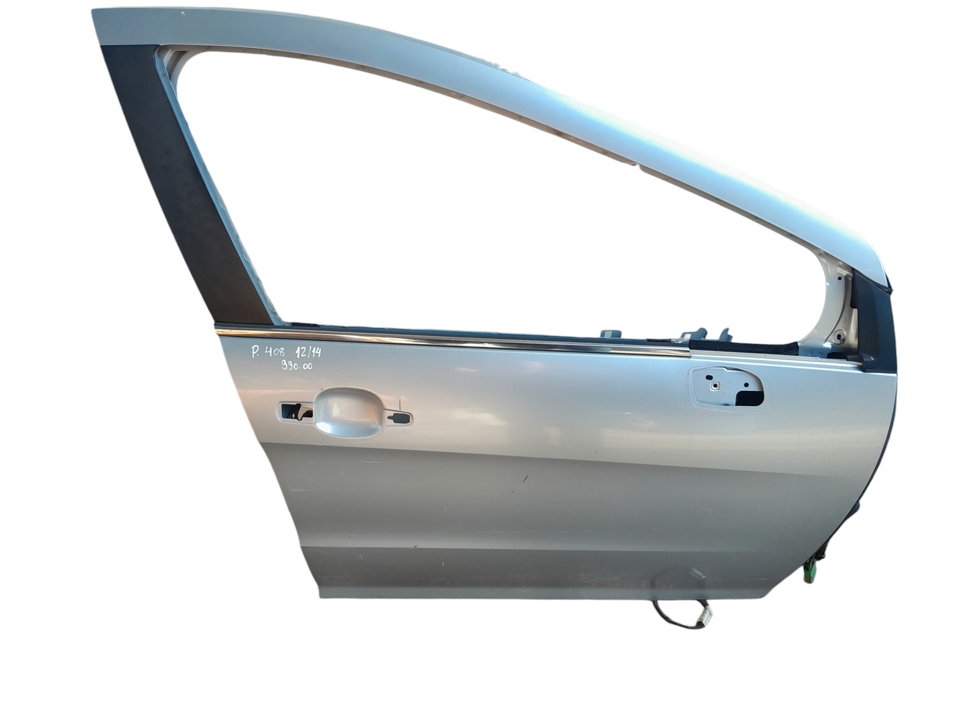 Porta Dianteira Direita Peugeot 408 2012 2013 2014 Original  Dianteira Direito Prata 2
