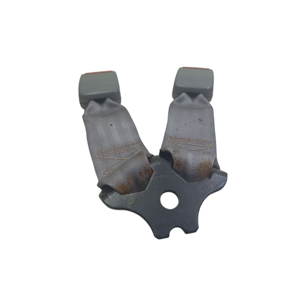 Cinto Traseiro Duplo Cinza Vw Gol Parati G3 2000 A 2005 Orig 4