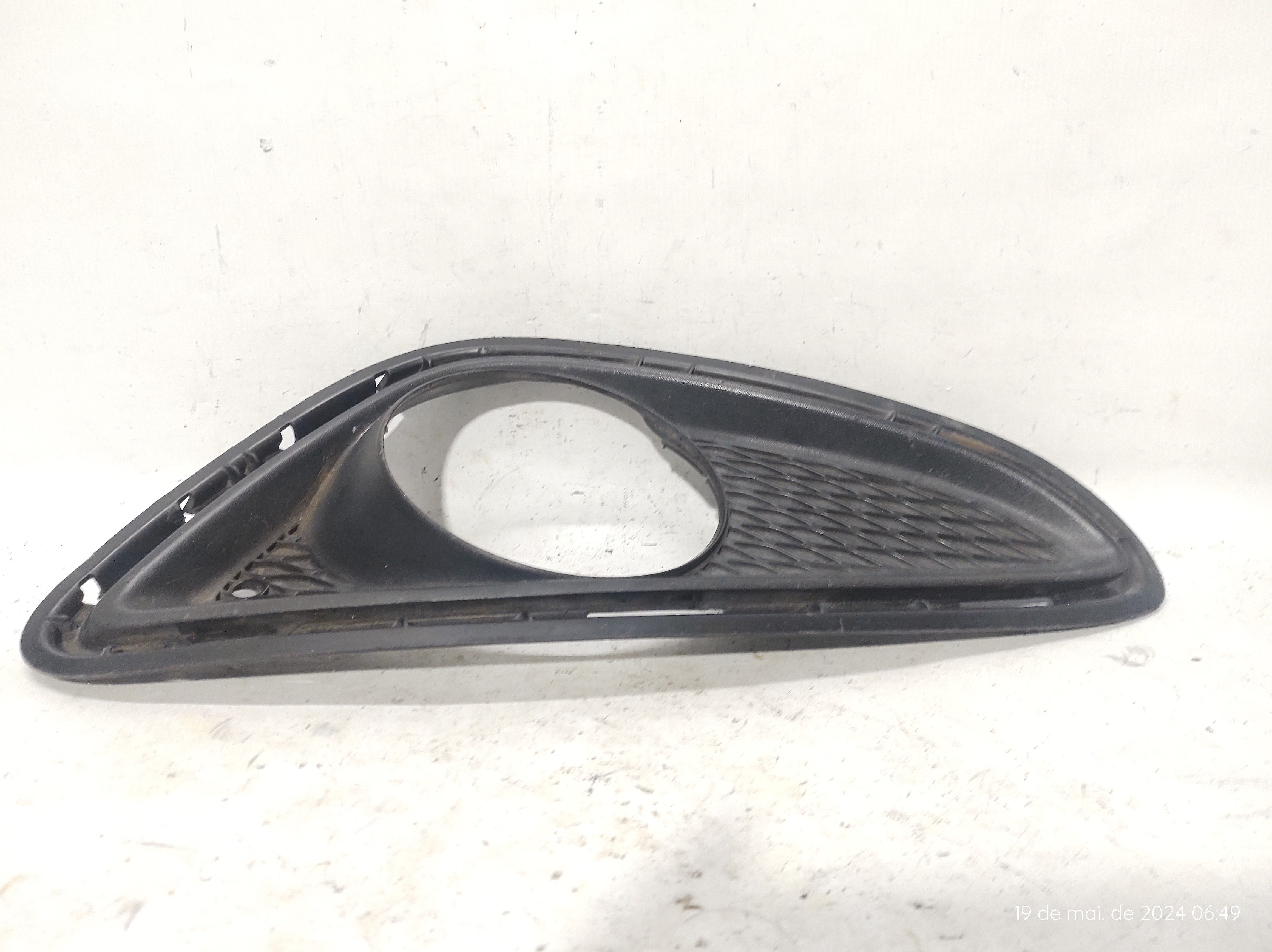 Moldura Esquerda Farol Milha Hb20 15/20 865271s000 Original Preto Esquerdo 2