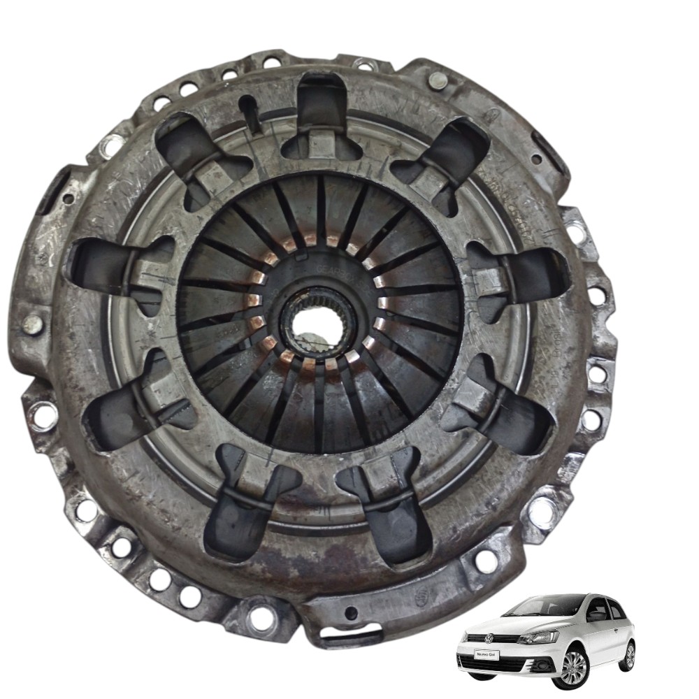 Plator E Disco Embreagem Gol Sav Voy 1.6 G6 G7 2013 A 2018 Preto