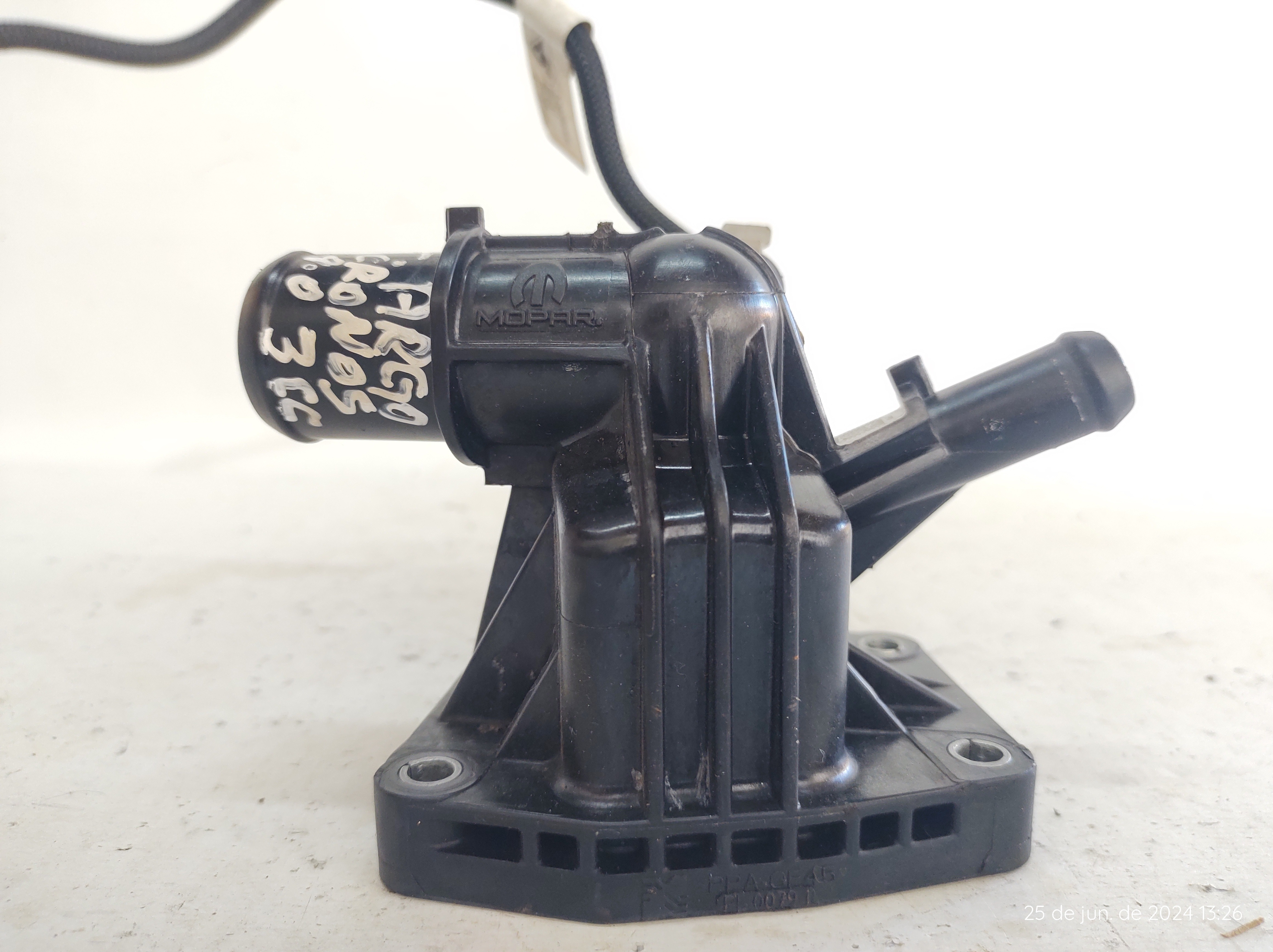 Carcaça Válvula Termostática Argo Cronos 1.0 3cc 17 A 23 4