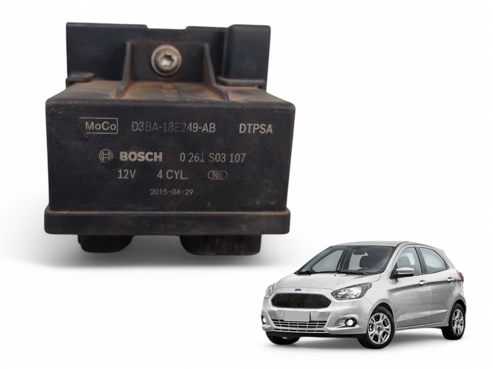 Modulo Rele Ventoinha Ford Fiesta Ka 1.5 1.6 2015 A 2019