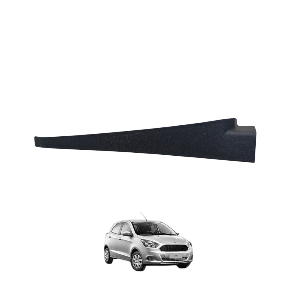 Moldura Ford Ka Painel Lateral Esq 2014 2015 2016 A 2021 Preto