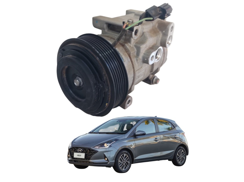 Compressor Ar Condicionado Hb20 1.0 3cc 2020 A 22 Original