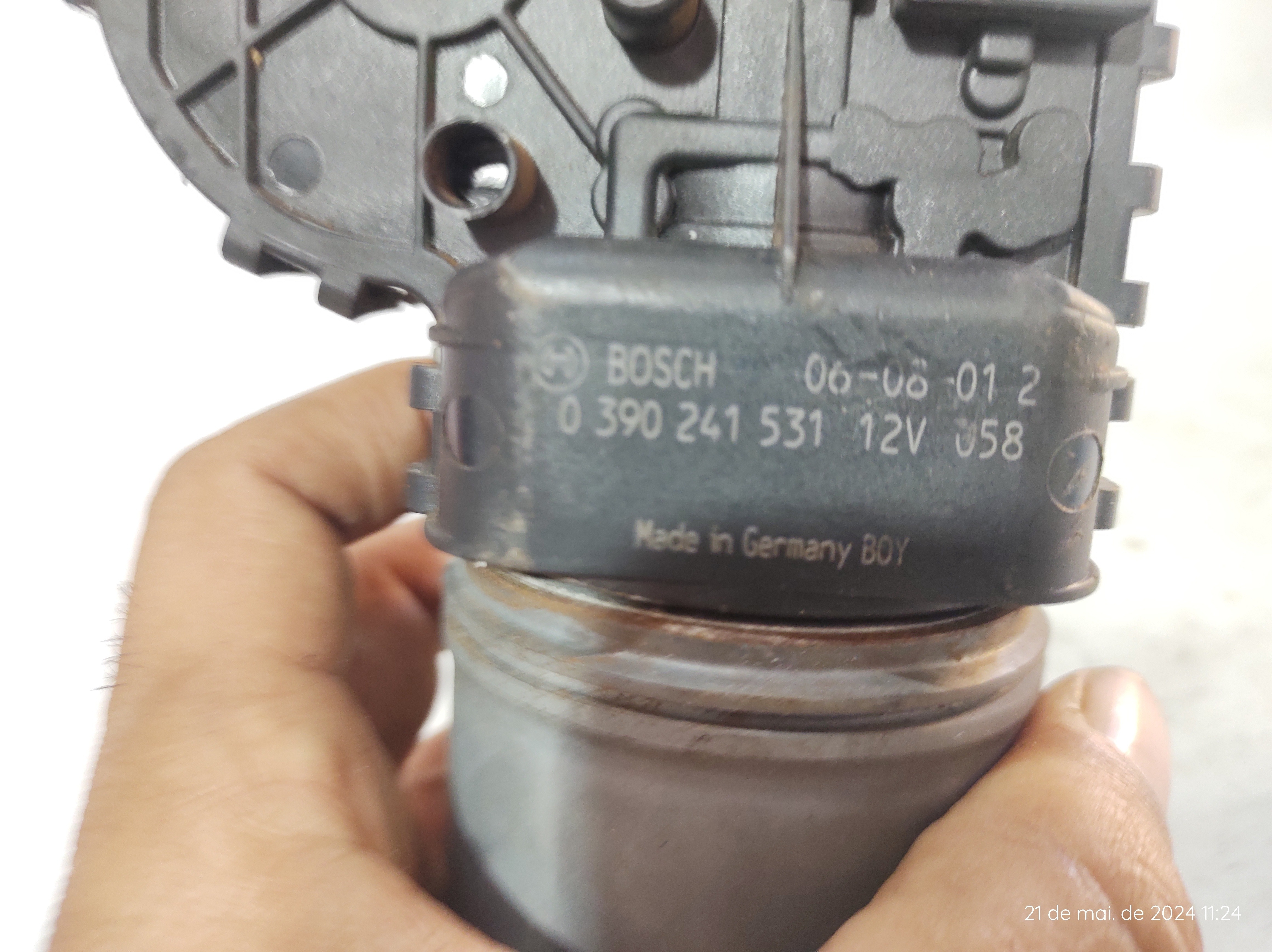 Motor Limpador Para Brisa Golf 99 A 6 0390241531 6