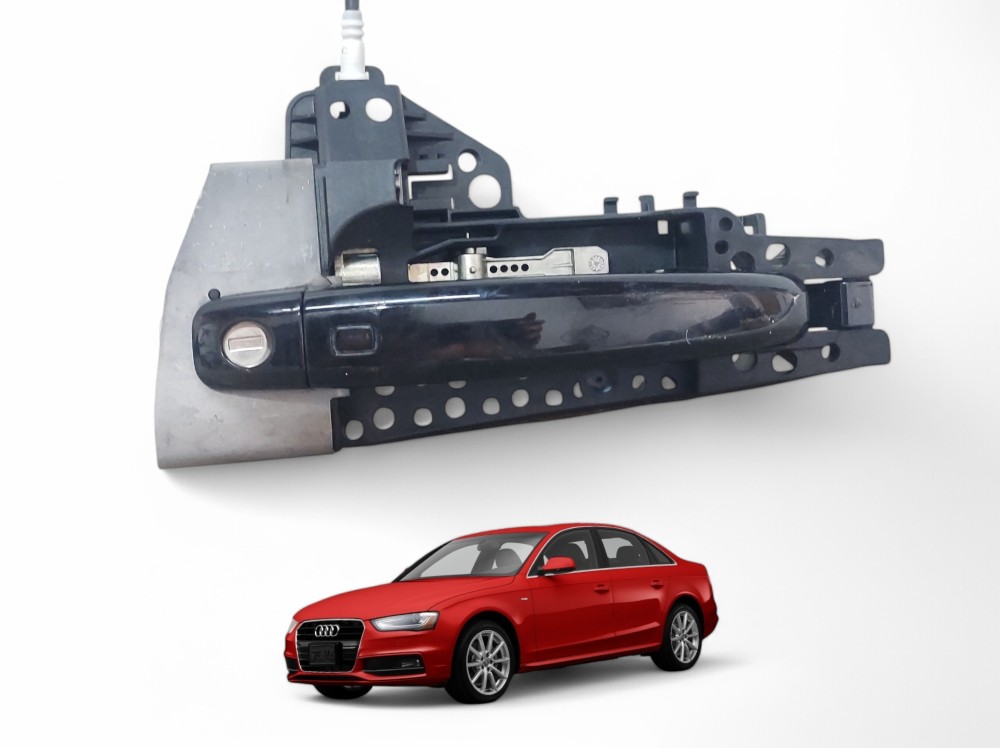 Maçaneta Externa Dianteira Esquerda Audi 2013 A 2016 Preto Dianteira