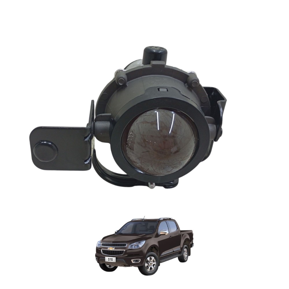 Farol S10 Milha Esq 2012 2013 2014 A 2022 Original  Esquerdo/motorista