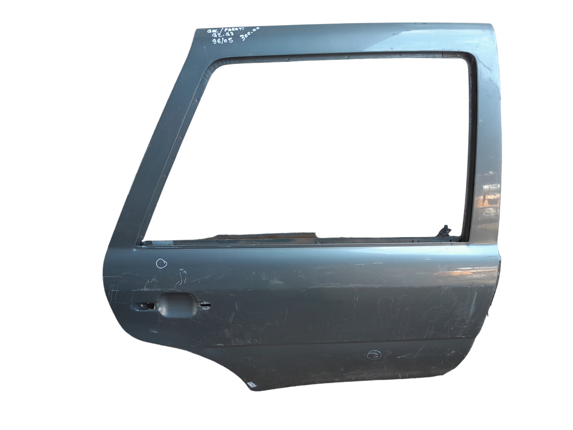Porta Traseira Direita Volkswagen Gol Parati G2 G3 96/05 Traseira Direito Cinza 4