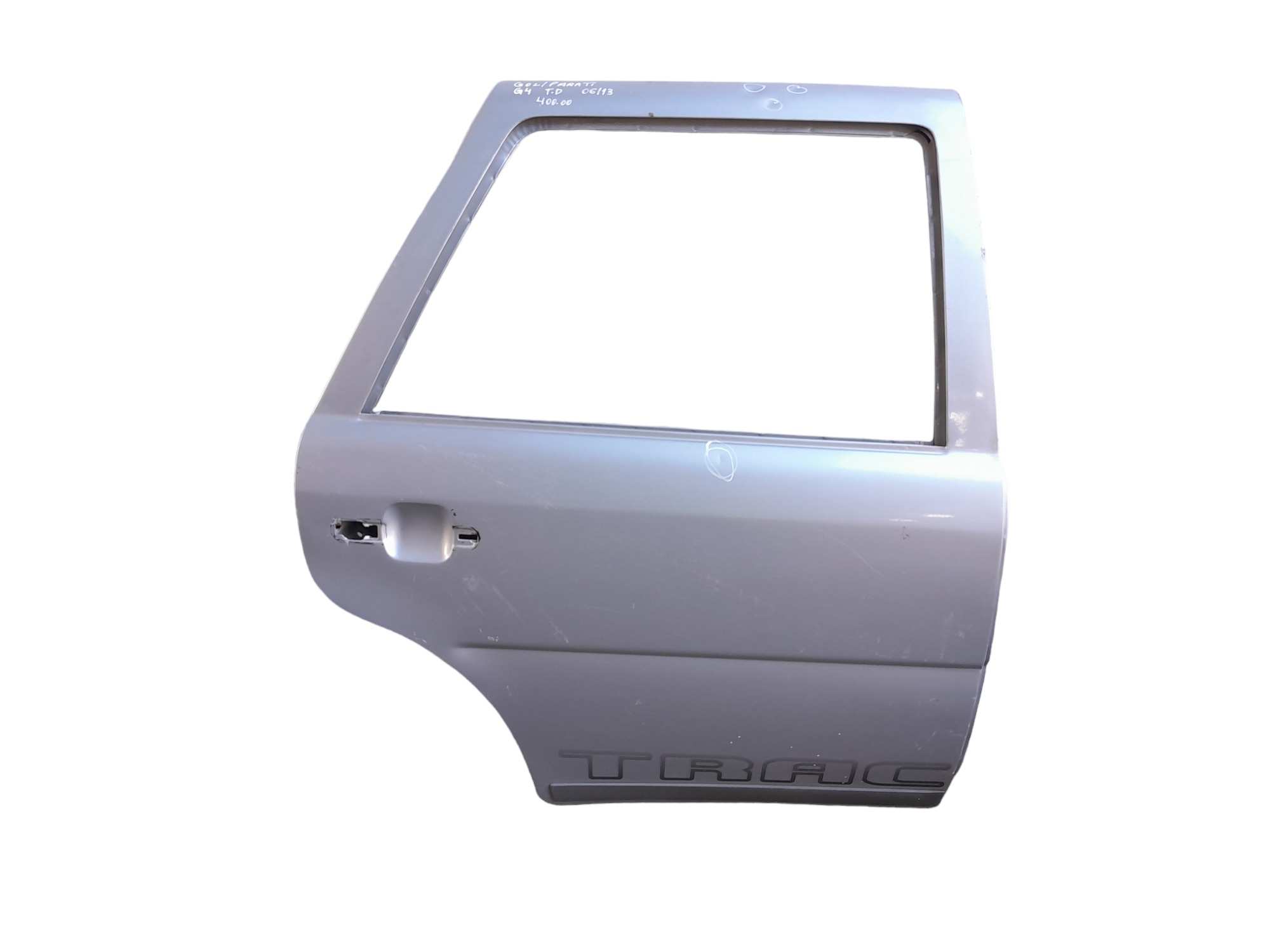 Porta Traseira Direita Volkswagen Gol Parati G4 06/13 Traseira Direito Cinza 1