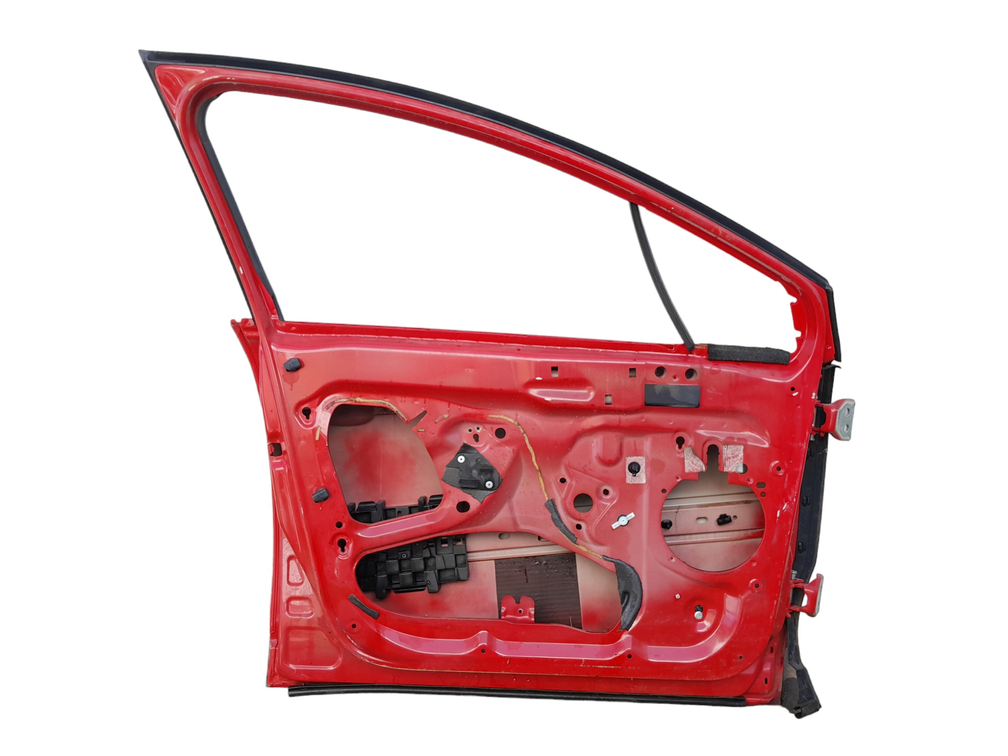 Porta Dianteira Esquerda Citroen C4 Original  Dianteira Esquerdo Vermelho 3