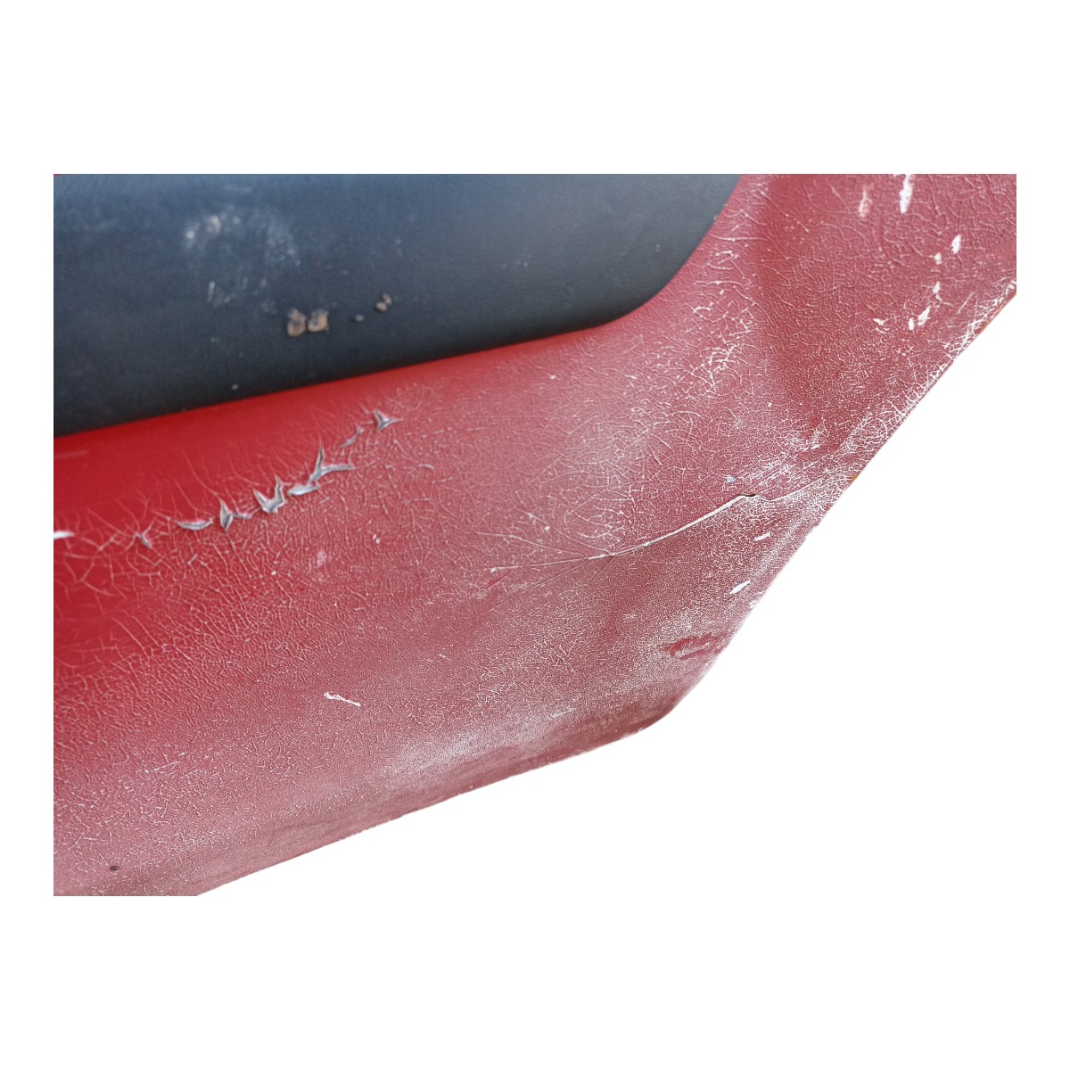 Porta Traseira Esquerda Ford Fiesta 2004 A 2012 Com Avarias Traseira Esquerda Vermelho 4