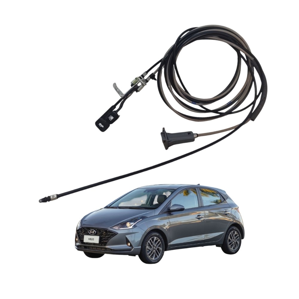 Alavanca Abertura Tampa Traseira Combustível Hb20 2019 A 22 1