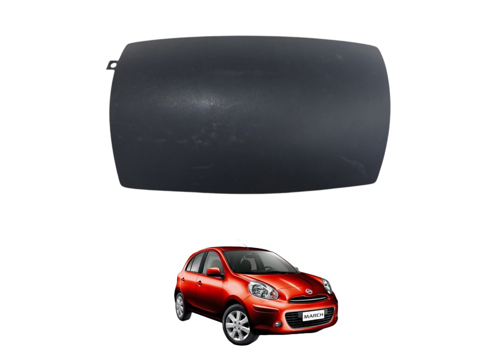 Moldura Acabamento Superior Painel Nissan March 11 A 2015 Preto 1