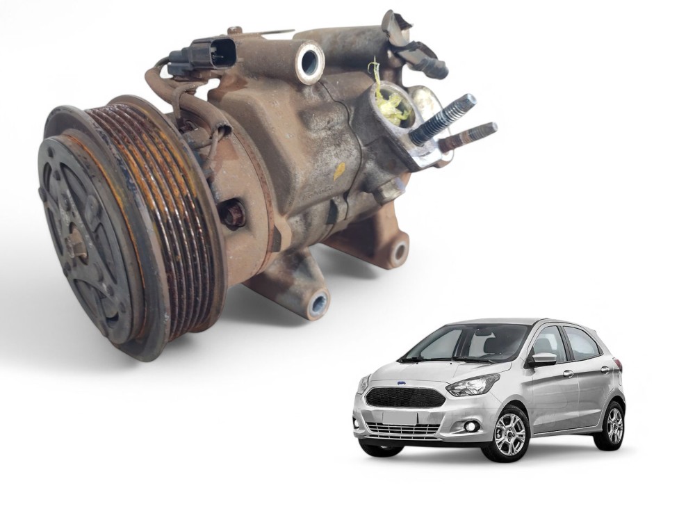 Compressor Ar Condicionado Ford Ka 2014 A 2019 E3b119d829aa
