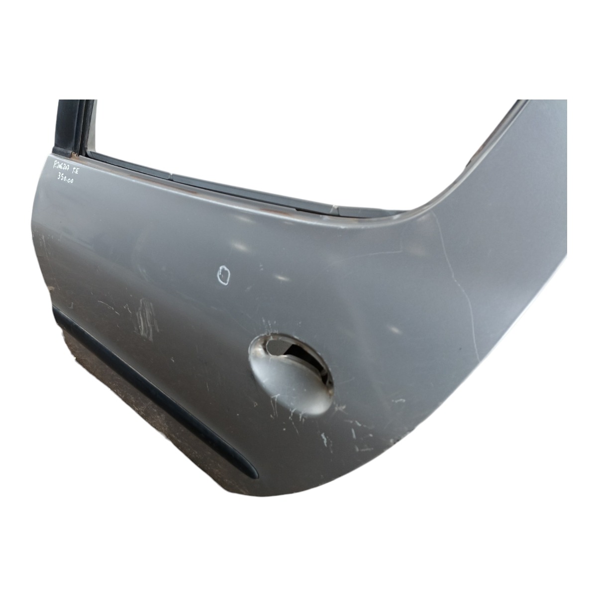 Porta Traseira Esquerda Peugeot 206 207 Com Detalhes Traseira Esquerdo Prata 5