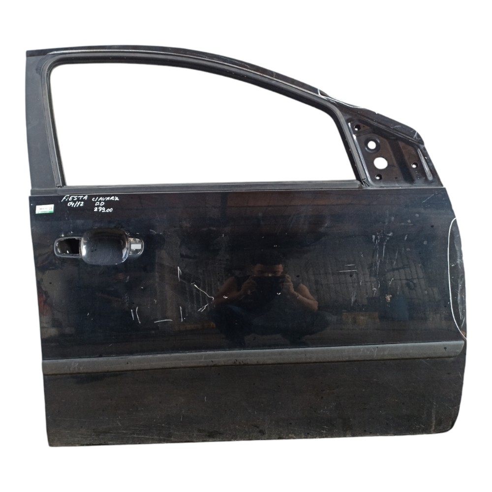 Porta Dianteira Direita Fiesta 2004 2005 2006/2012 C/avaria Dianteira Direito Preto 1