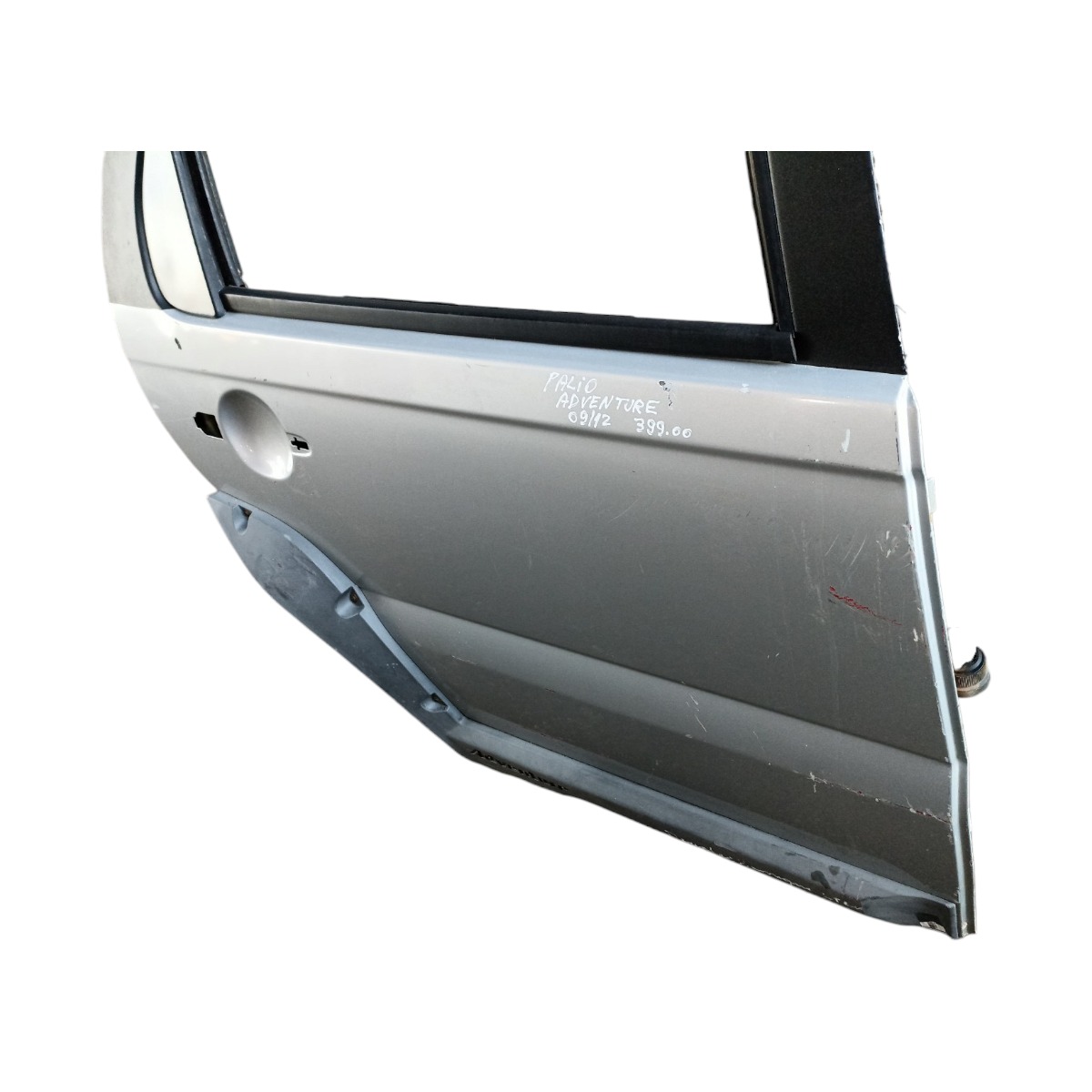 Porta Traseira Direita Fiat Plaio Adventure 2009 A 2012 Traseira Direito Prata 2