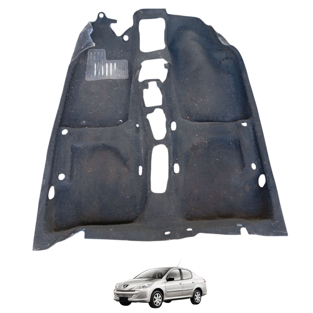 Carpete Assoalho Peugeot 207 2008 2009 2010 2011 2012 A 2015