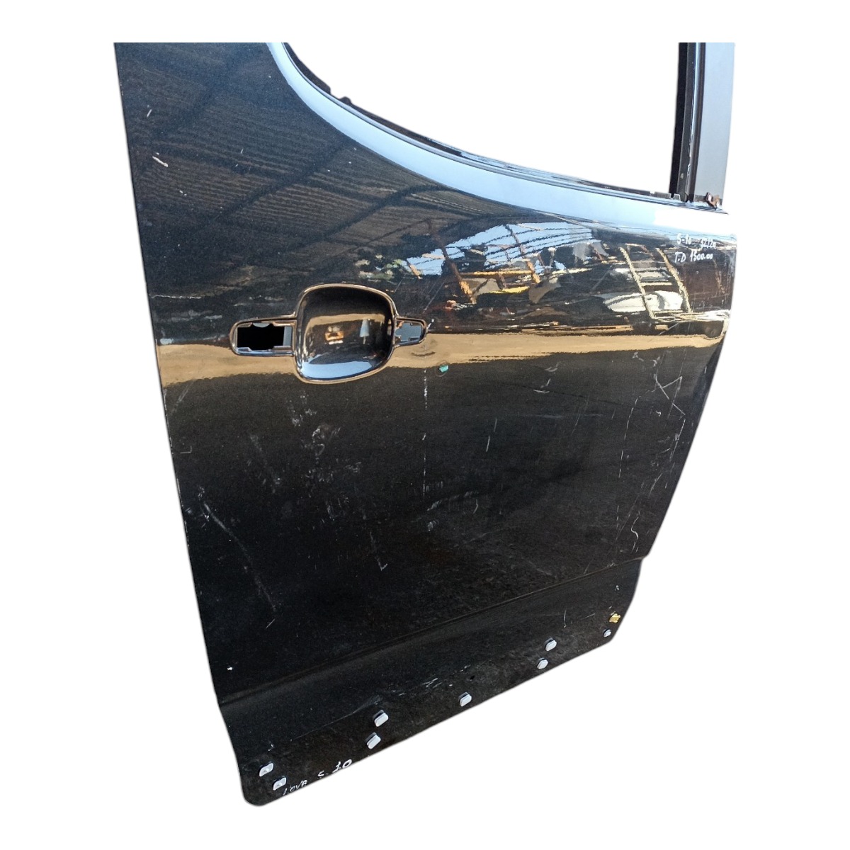 Porta Traseira Direita S10 2012 A 2020 Original Traseira Direito Preto 4