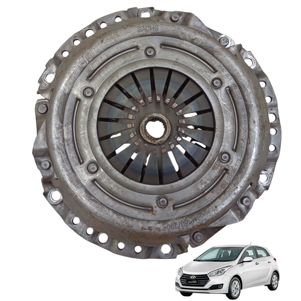 Plator E Disco Hb20 1.0 3cc 2012 13 A 2019 Usado Bom Estado