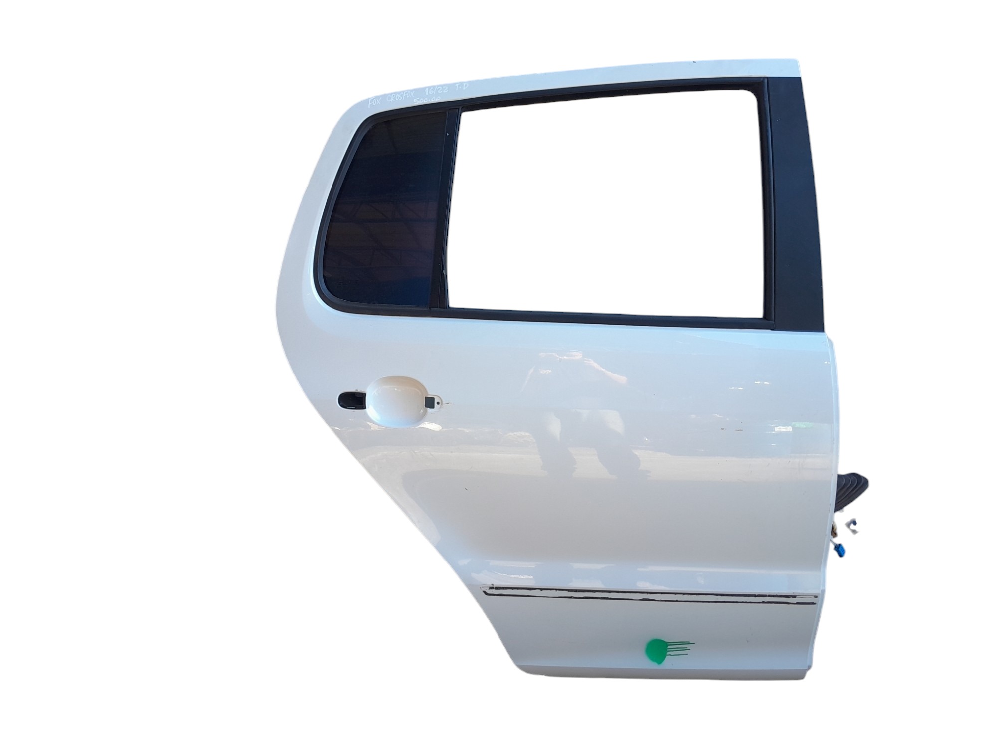 Porta Traseira Direita Volkswagen Fox Crosfox 2016/2022 Traseira Direita Branco