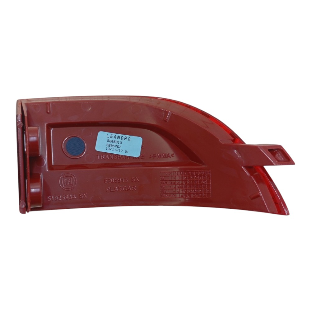 Refletor Strada Parachoque Tras Esq 2014 A 2019 Original Vermelho 6