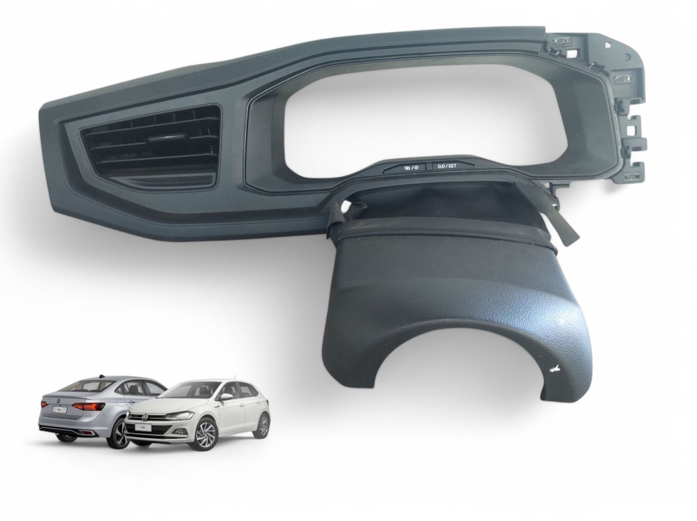 Moldura Painel Velocímetro Polo Virtus 2017 A 2023 6ea858417