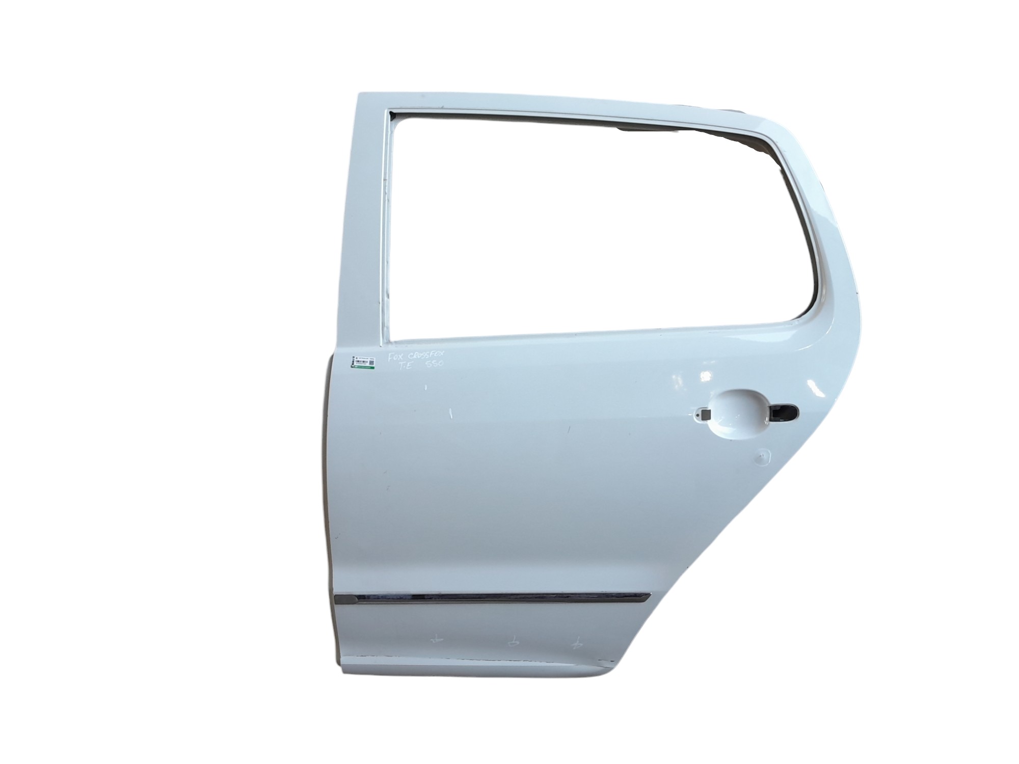 Porta Traseira Esquerdo Volkswagen Fox Crossfox  Traseira Direita Branco