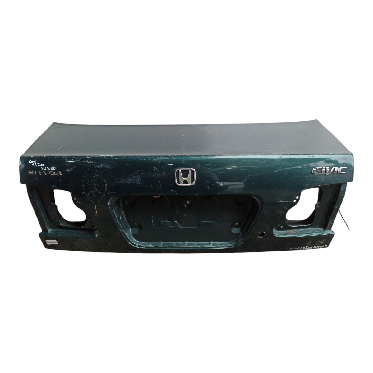 Tampa Traseira Honda Civic 1997 1998 1999 2000  Verde