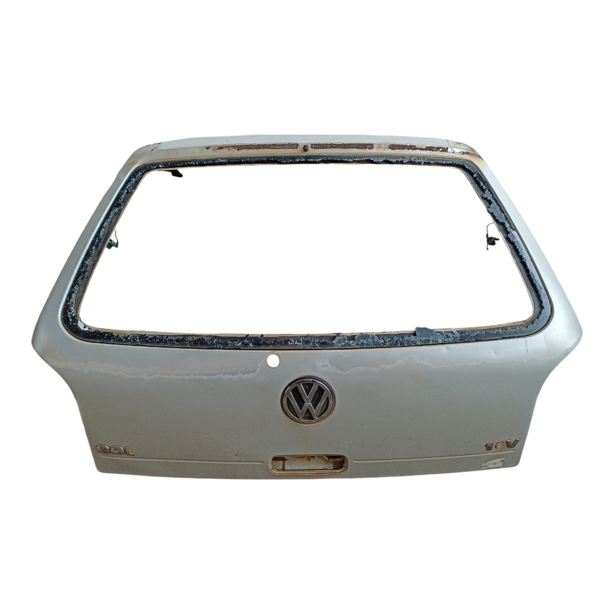 Tampa Traseira Volkswagen Gol G3 2000 A 2005  Prata