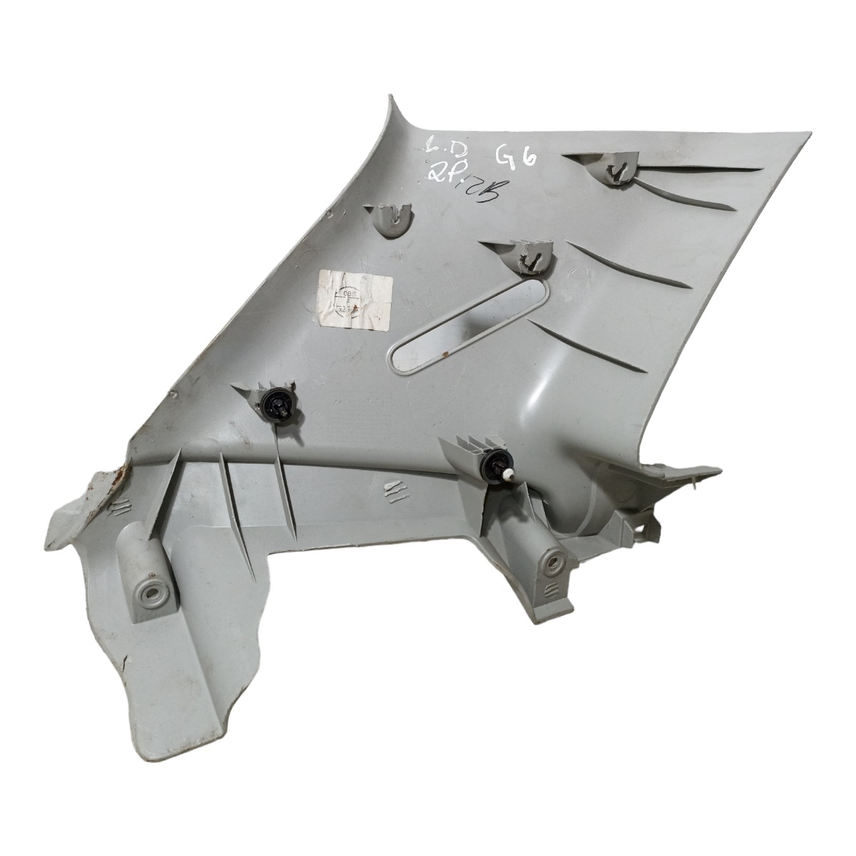 Suporte Tampão Traseiro Direito Volkswagen Gol G6 2 Portas Cinza 6