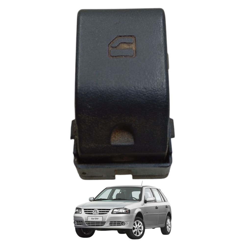 Botão Vidro Elétrico Dianteiro Direito Gol G4 2006 A 2012